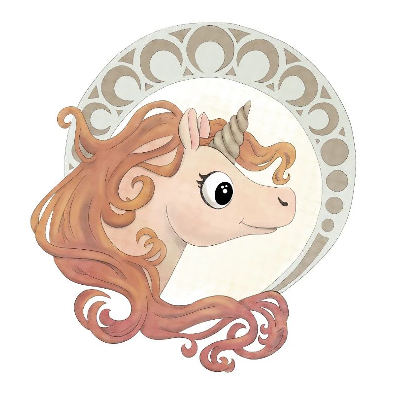 Elegantes Einhorn