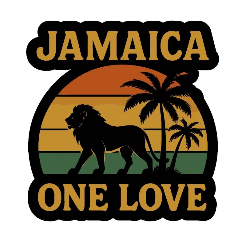 Jamaica Lion Palmtree