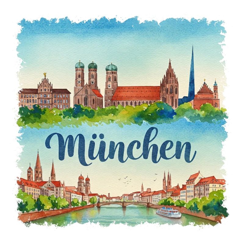 München Aquarell