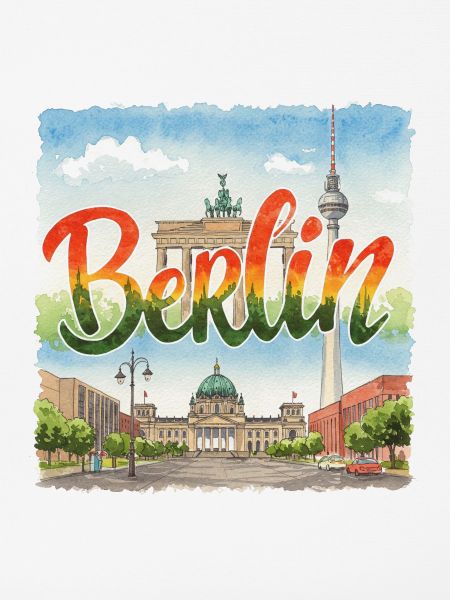 Berlin Aquarell