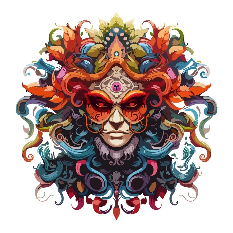 Ornament-Maske