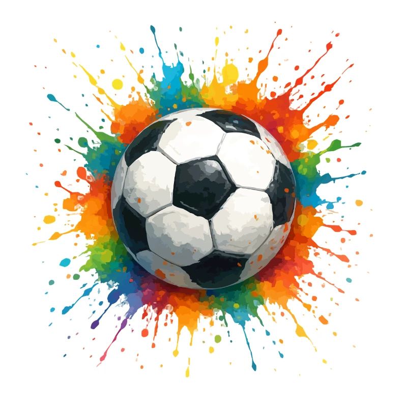 fussball soccer klecks