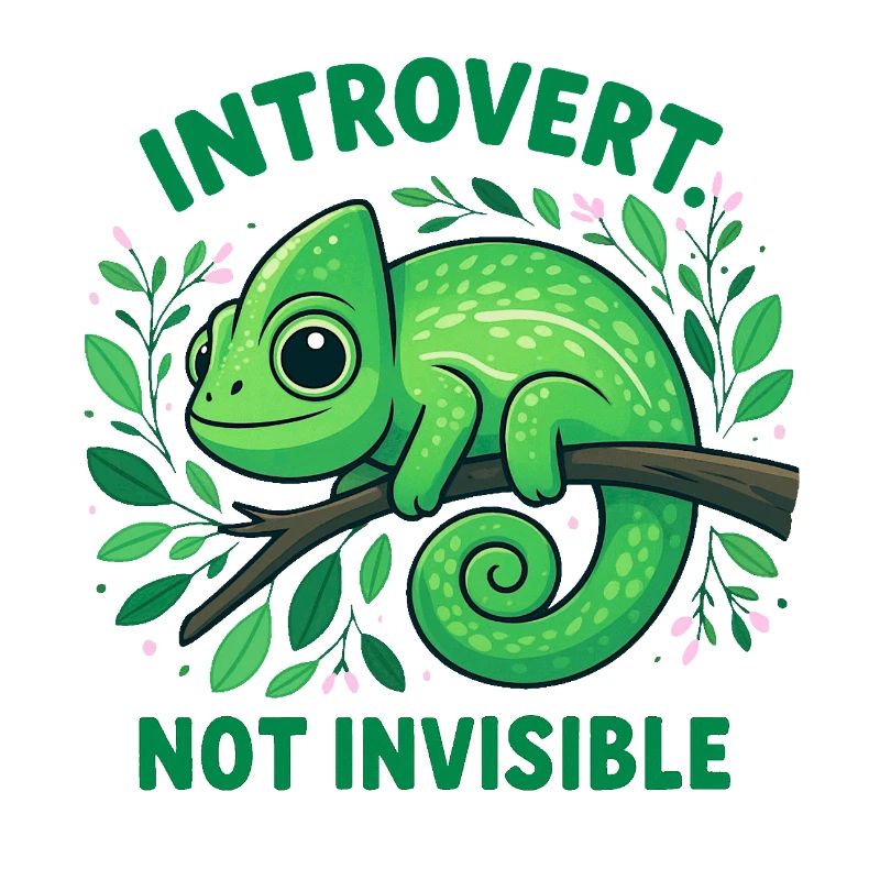 Introvertiertes Chamäleon