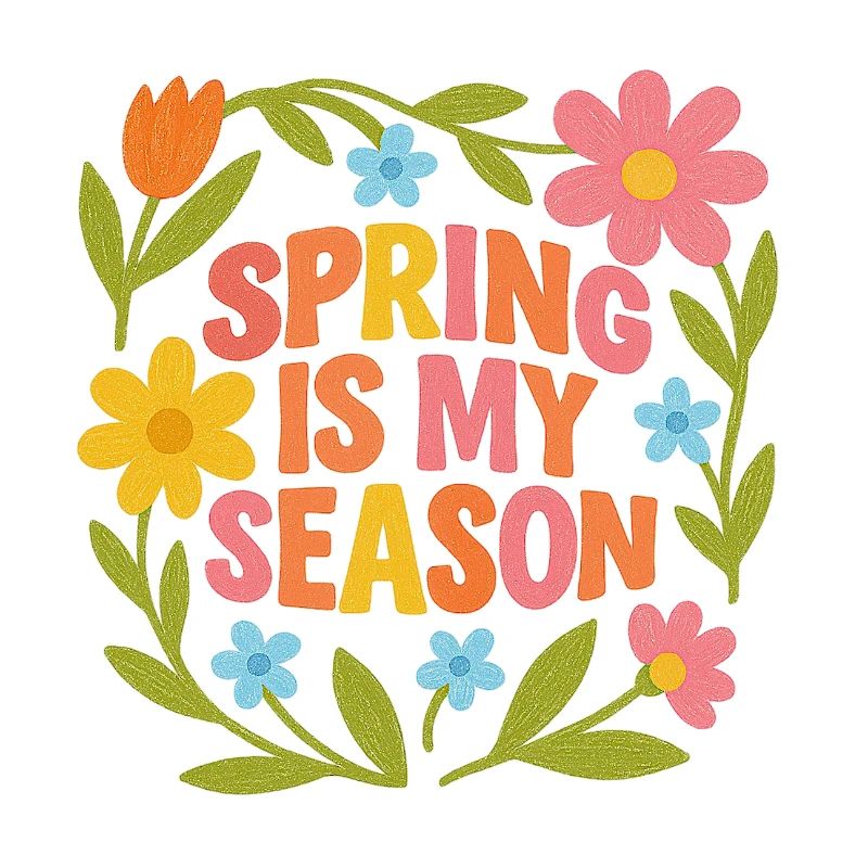 Le printemps est ma période préférée de l’année