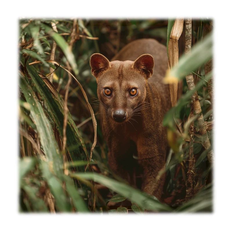 Fossa rare – Chasse silencieuse dans la forêt tropicale