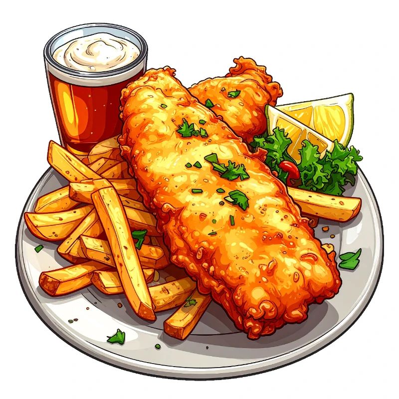 Fish and chips
