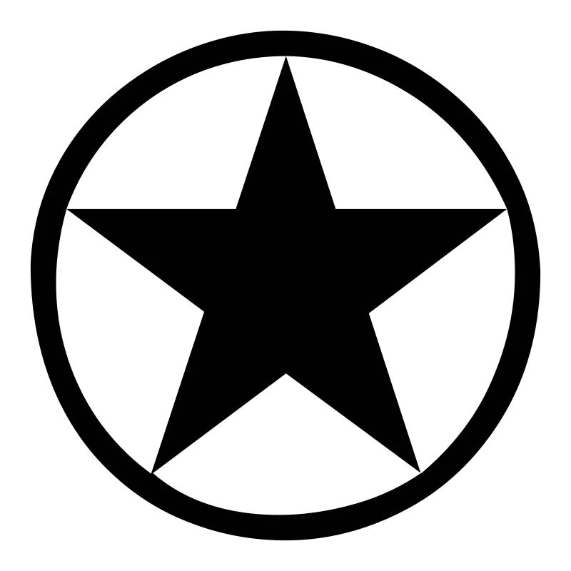 Stern im Kreis