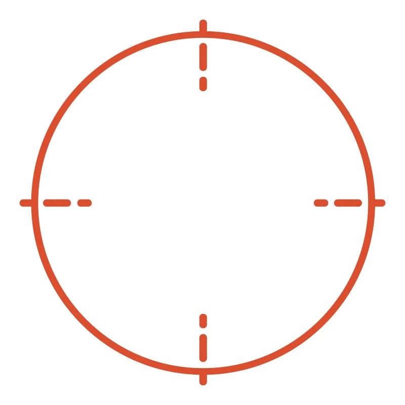 Fadenkreuz / crosshairs (1c)