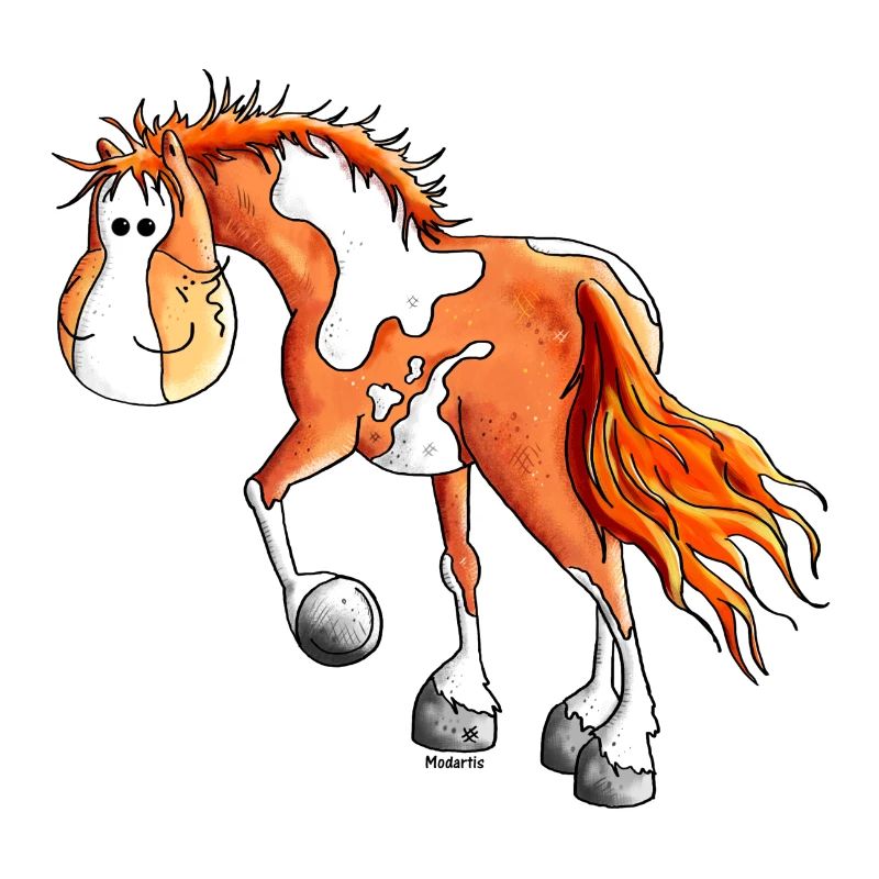 Knuffiger Pinto - Westernpferd