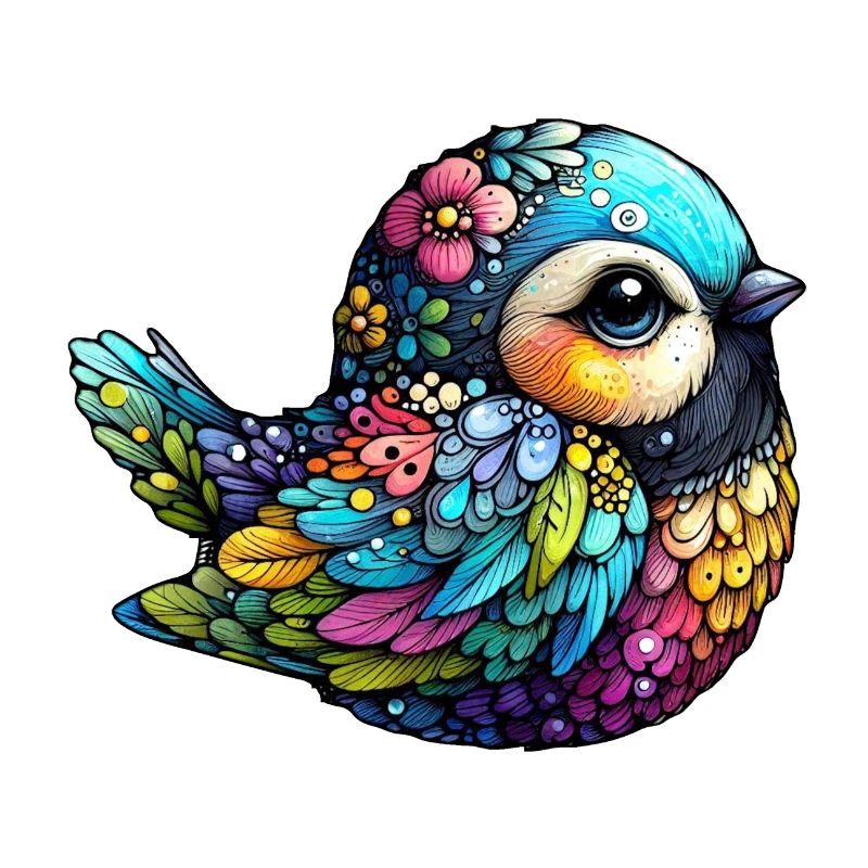 Florale Vogelharmonie