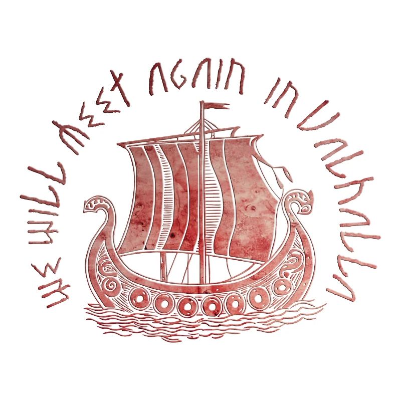 Wikingerboot See you in Valhalla 2