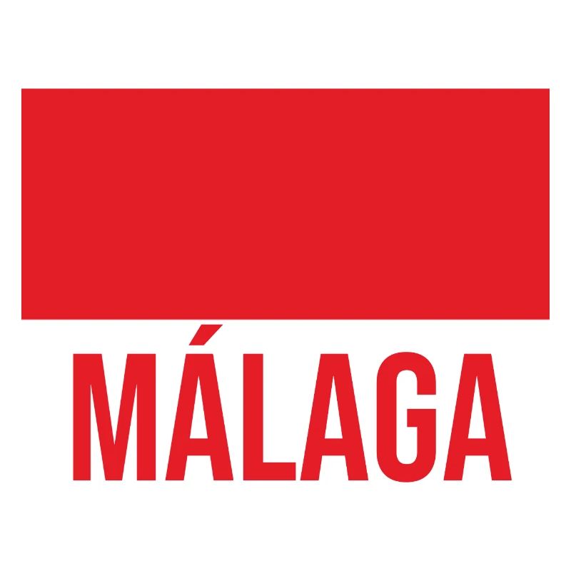 Málaga Stadtbild Grafik T-Shirt