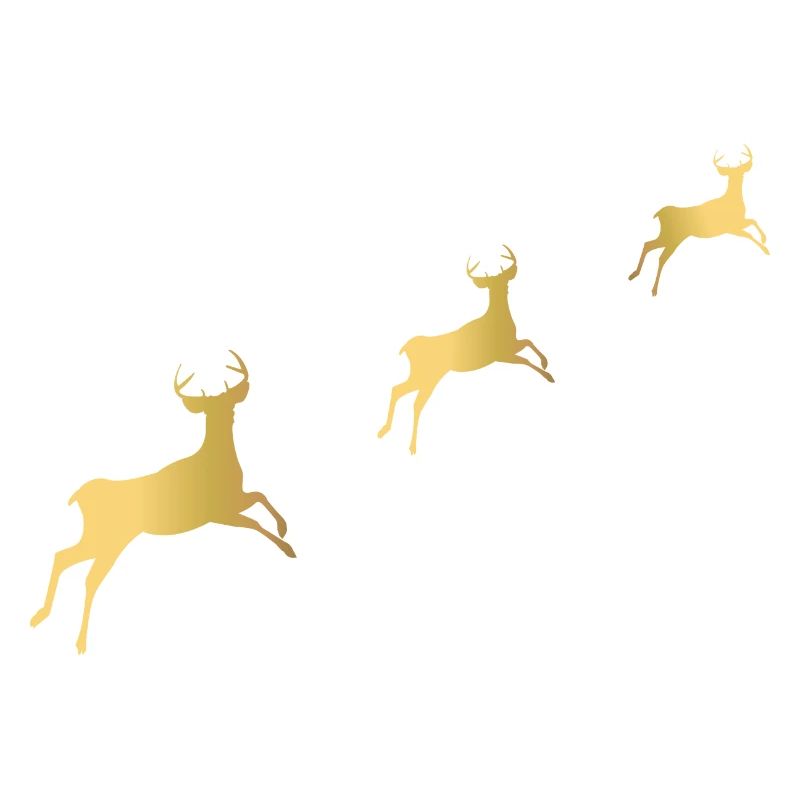 Goldene Rentiere