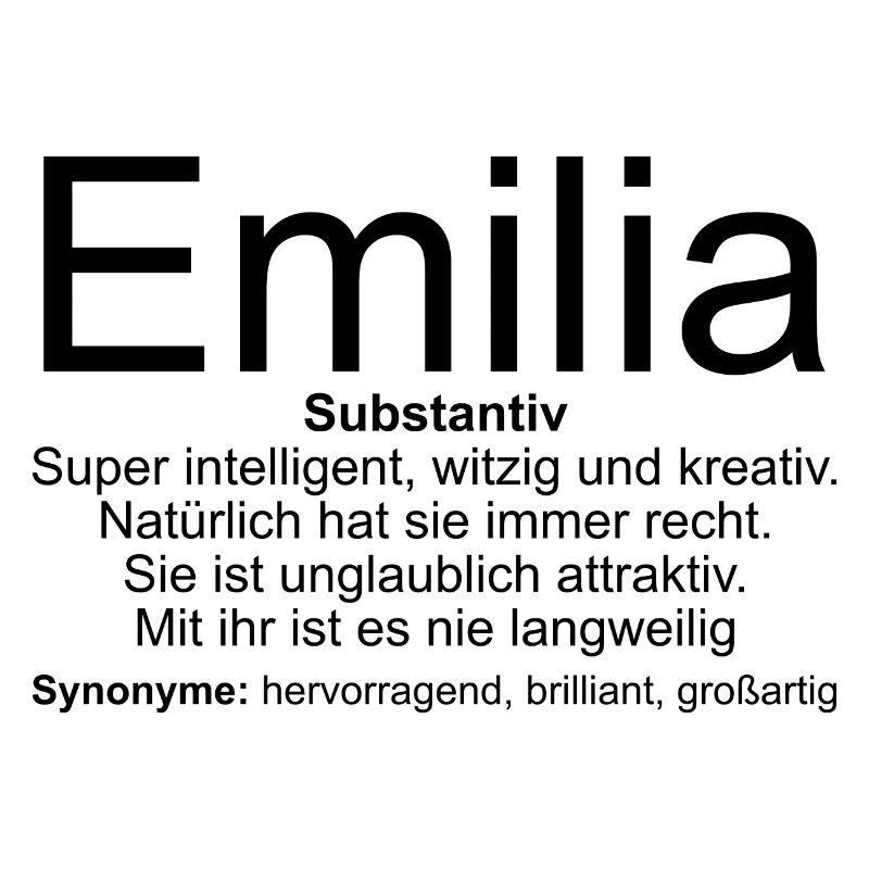 Name Definition Emilia