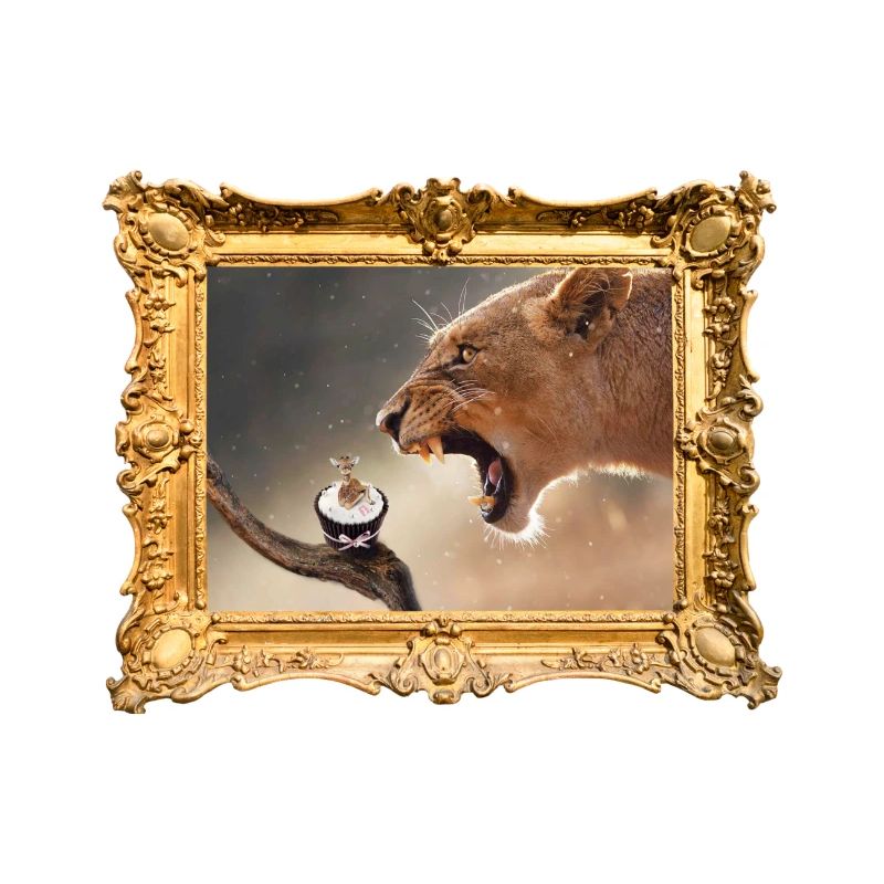 Hungry Lion