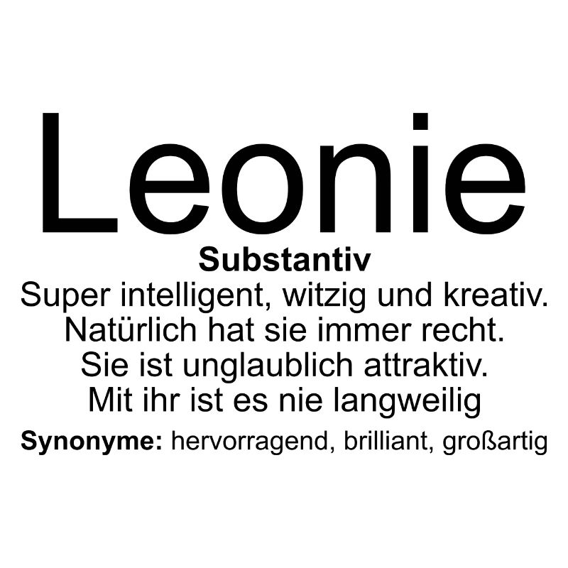 Name Definition Leonie