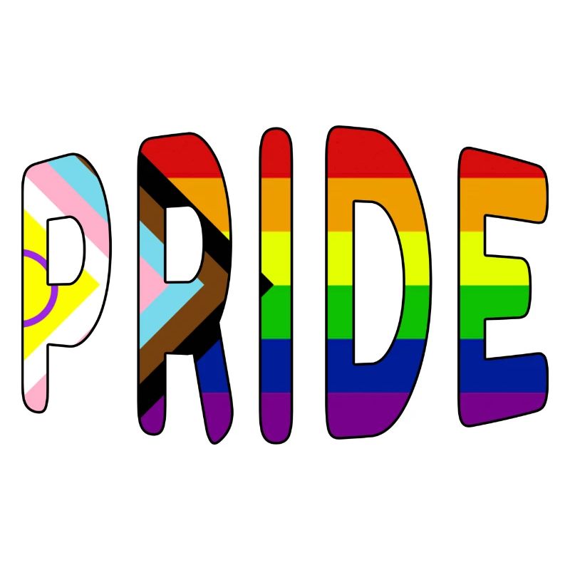 Pride logo Progress 2023