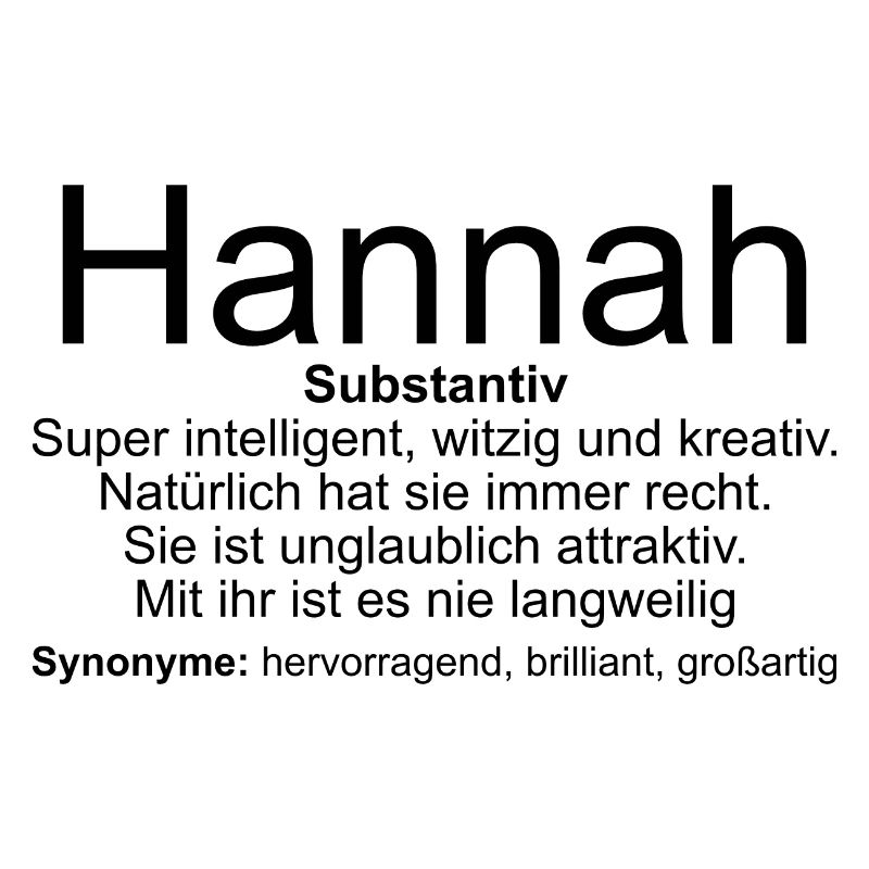 Name Definition Hannah