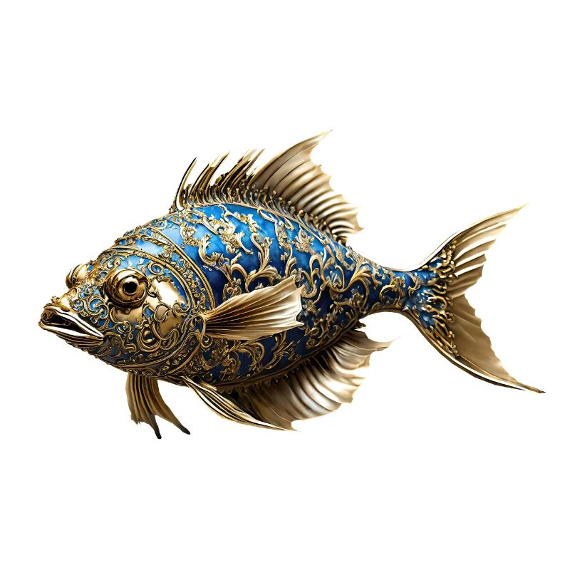 Küstendeern barocker Fisch
