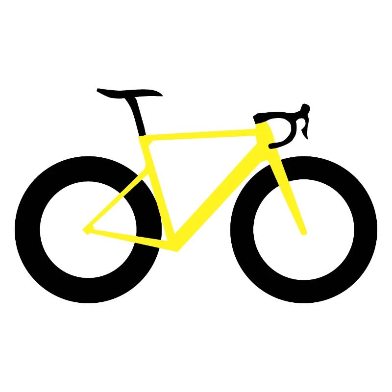 Rennrad gelb