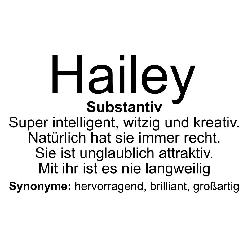 Name Definition Hailey
