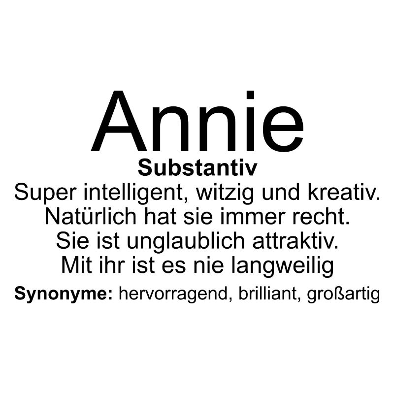 Name Definition Annie
