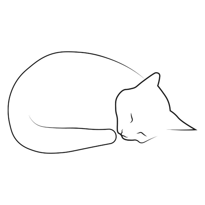Schlafender Kater