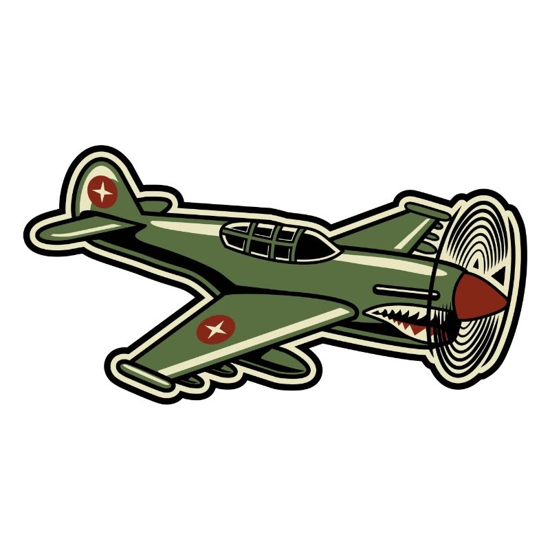 Propeller Flugzeug Militär