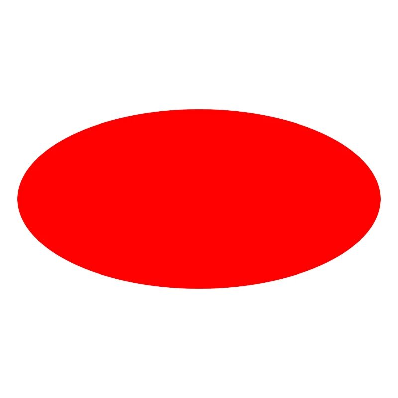 Hintergrund Oval Rot