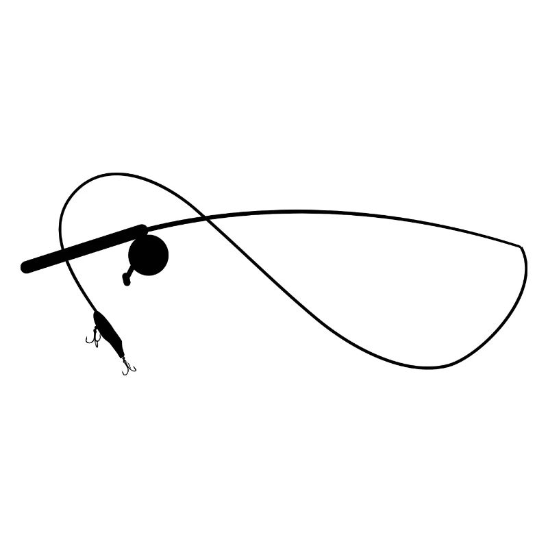 Angelrute angler spinnfischen