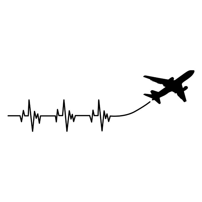 Pulse Airplane Gift Pilot Aviation Copilot