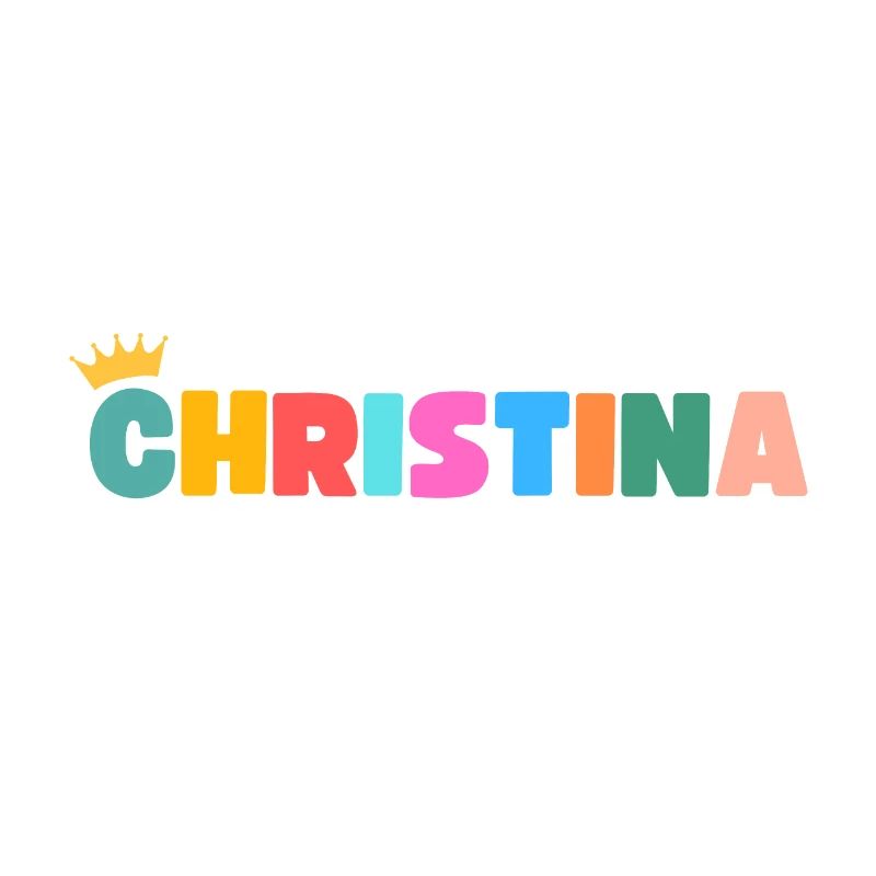 Christina! Personalisierbar