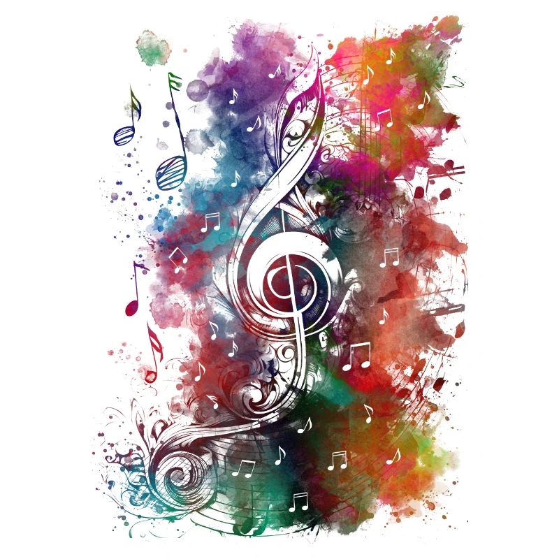 Violine Musiktaste