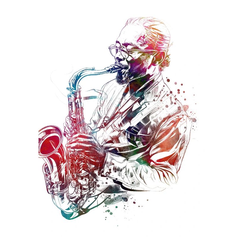 Saxophon-Musikkunst