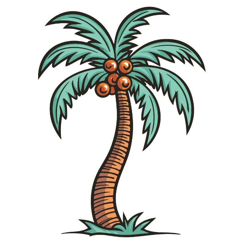 Palme Insel