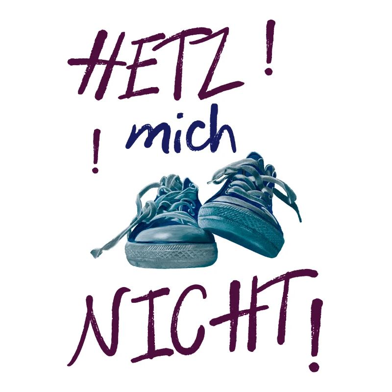 Bunte Sneaker-Statement nicht hetzen