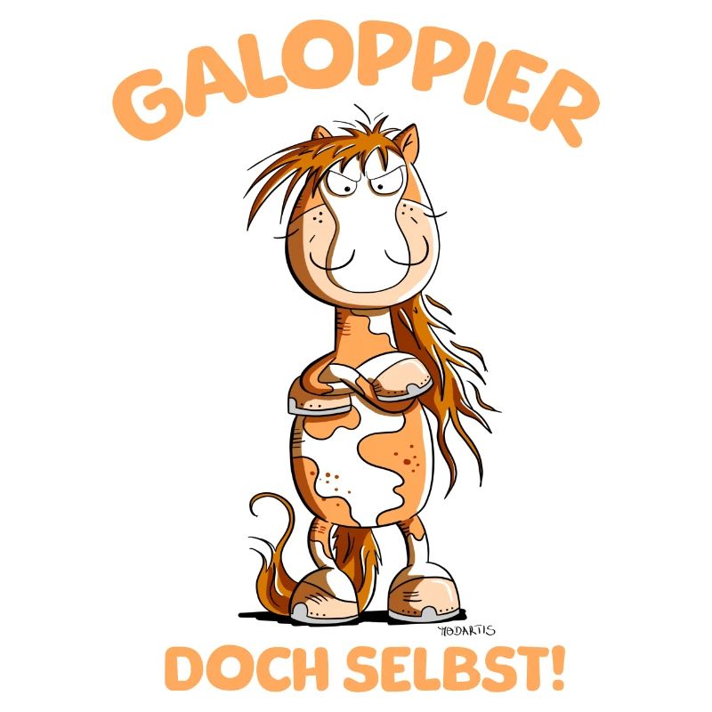 Pferd Galopp Spruch