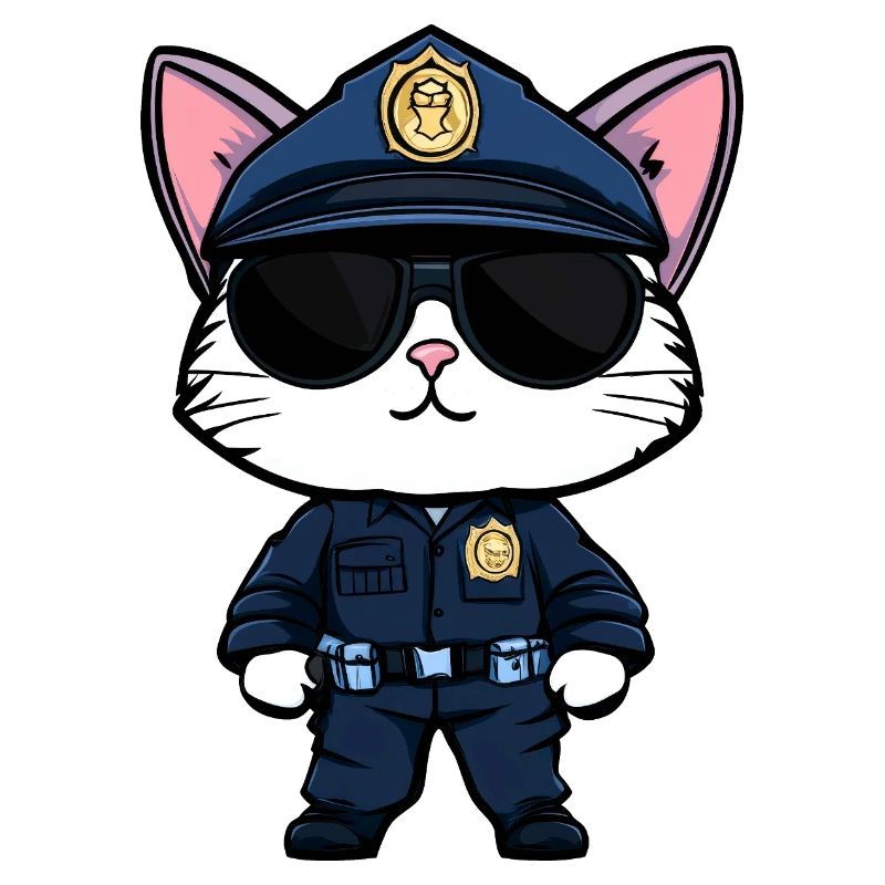 Polizei Katze