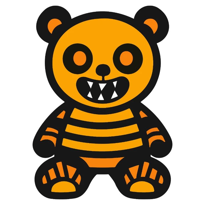 Bär Halloween Zombie