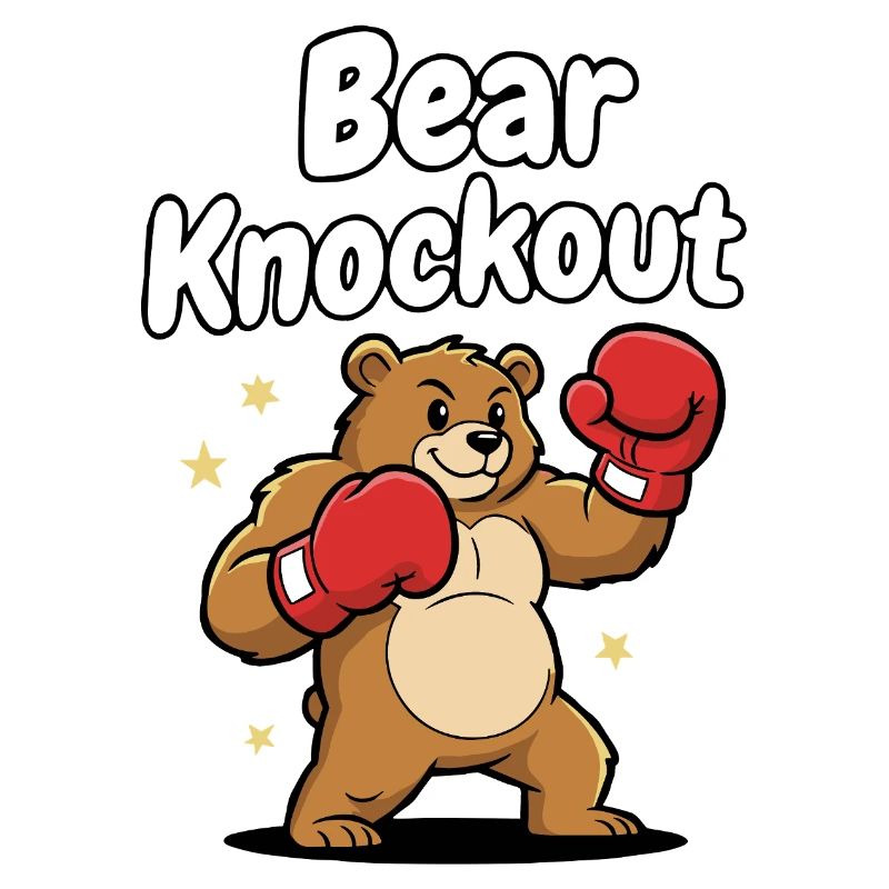 Boxender Bär Knockout