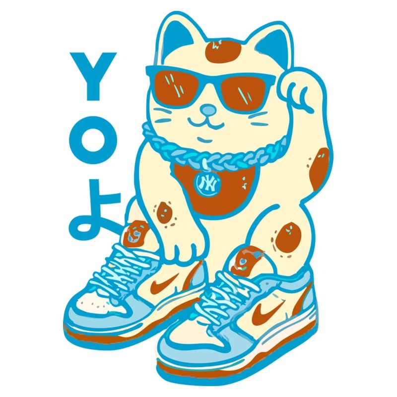 Lucky Street Cat Sneakers