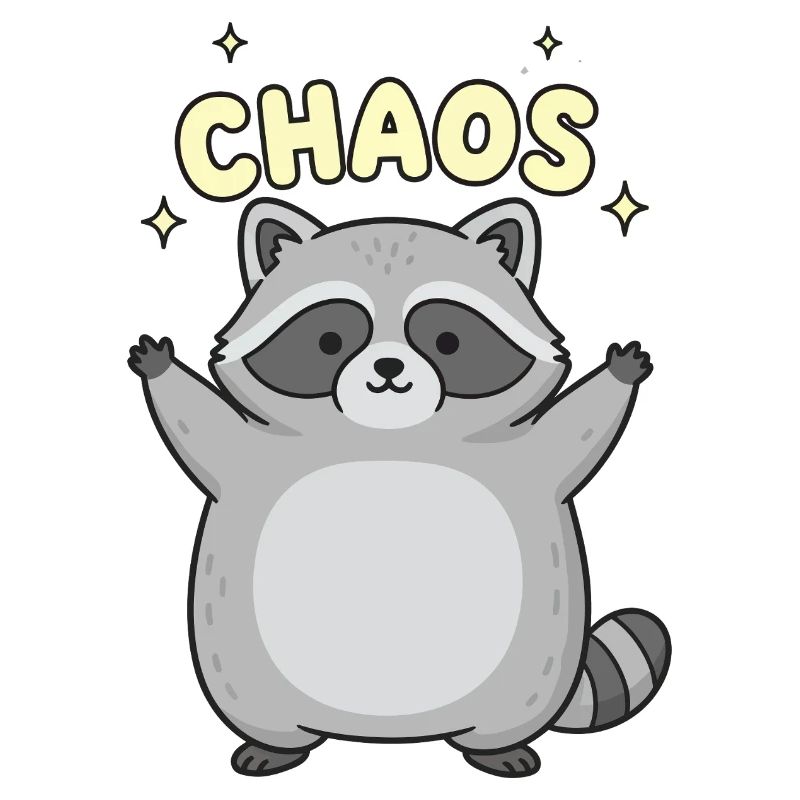 Chaos Waschbär-Jubel