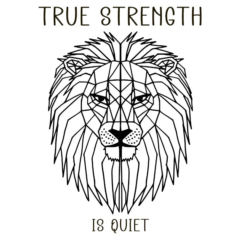 true strength is quiet