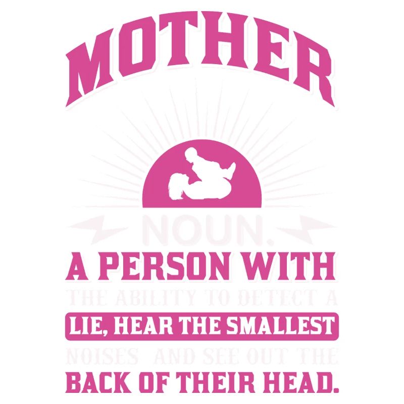 Mutter-Substantiv-Definition Lustiges Mutter-Power-Shirt