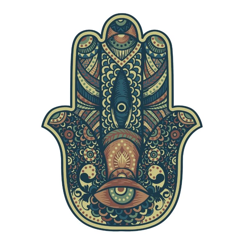 Hand der Fatima-Meditation