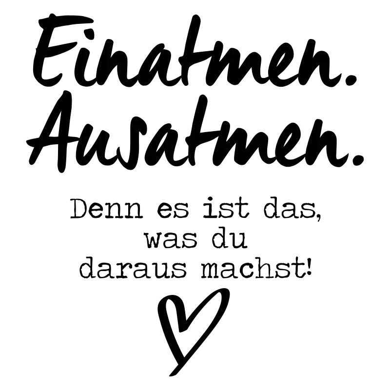 Einatmen Ausatmen
