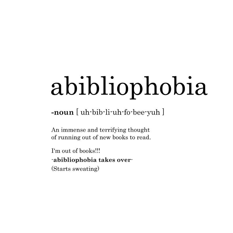 abibliophobia definition