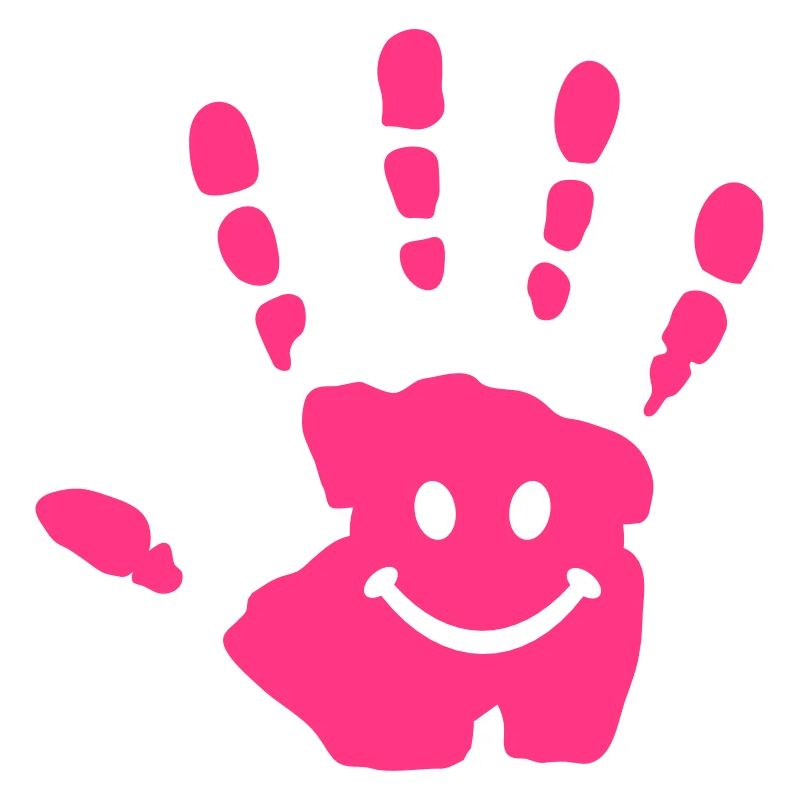 hand Lächeln