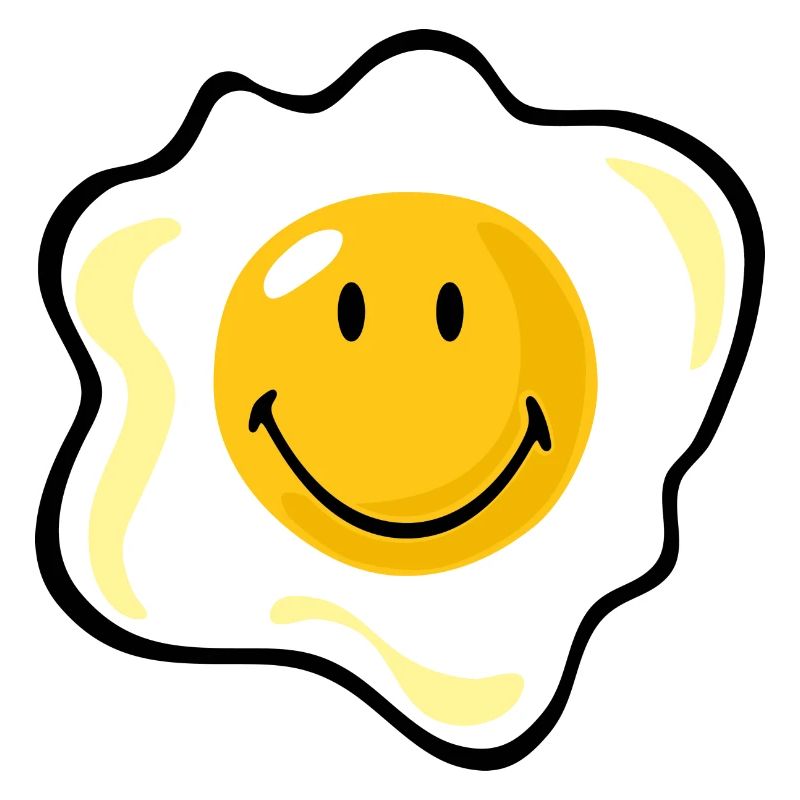 Smiley Fried Egg