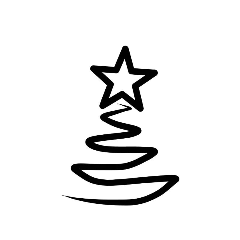 Weihnachtsbaum weihnachtliches Motiv